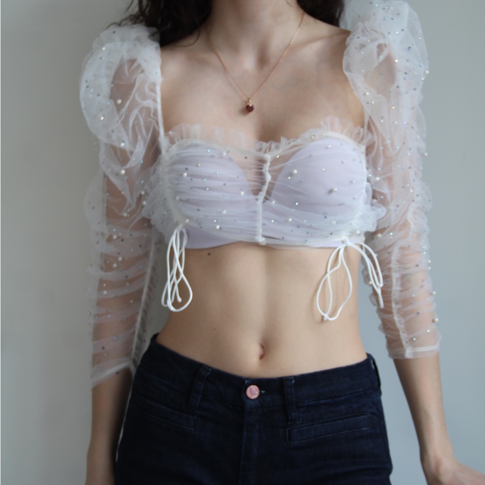 For Love & Lemons Sparkle Top